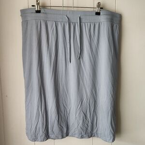 Stylish Women's Light Blue Midi Skirt